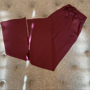Windsor Wide Leg Tie Waist Trouser